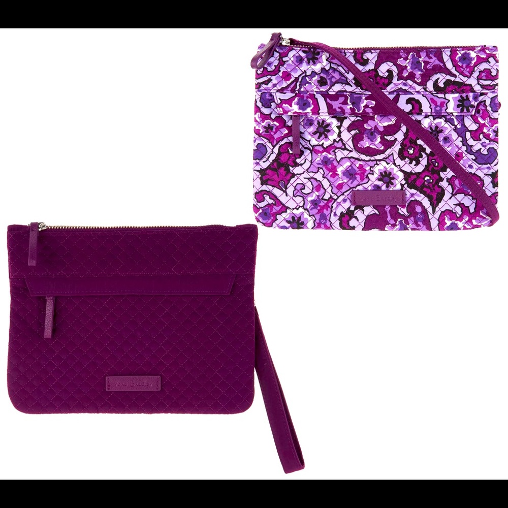 Vera Bradley Signature Print RFID Custom Crossbody